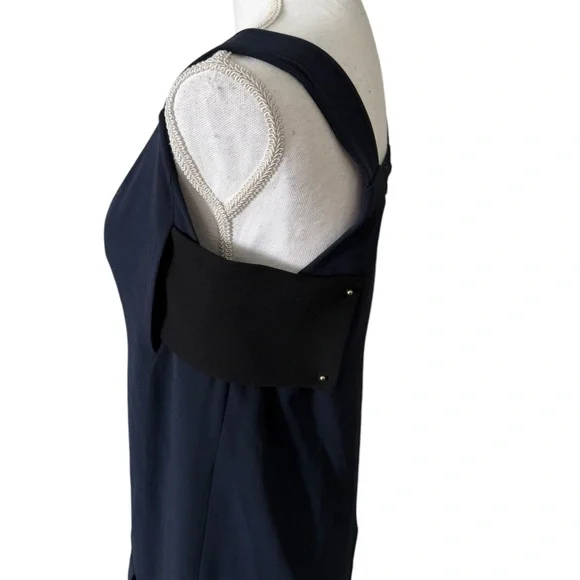 NWT Derek Lam 10 Crosby Navy Dress - Picture 6 of 11